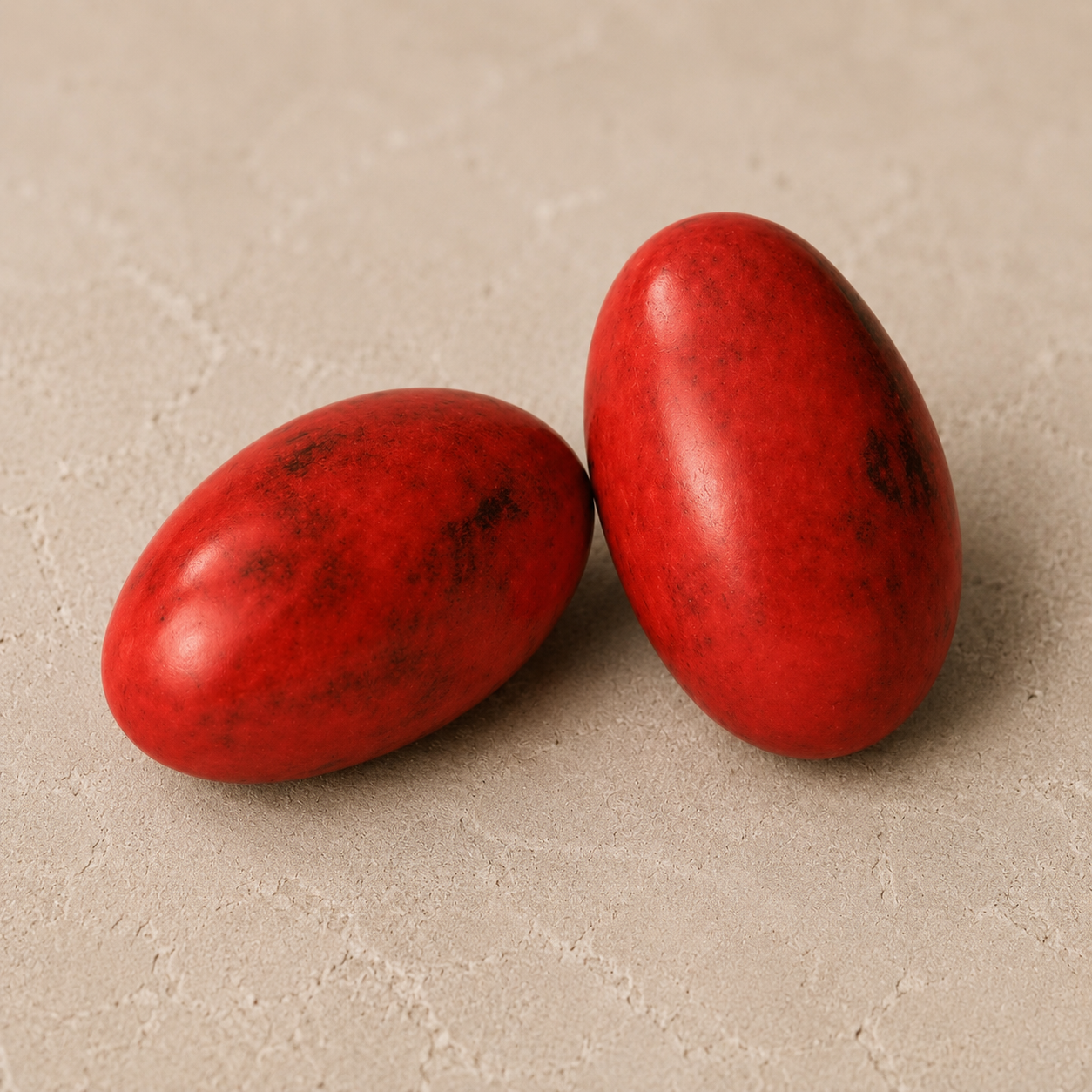 Prali Amande Chocolat Noir Rouge Grenat