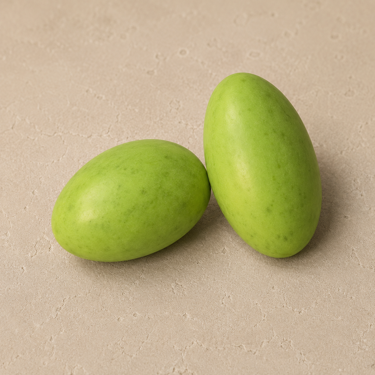Prali Amande Chocolat Noir Vert Lime