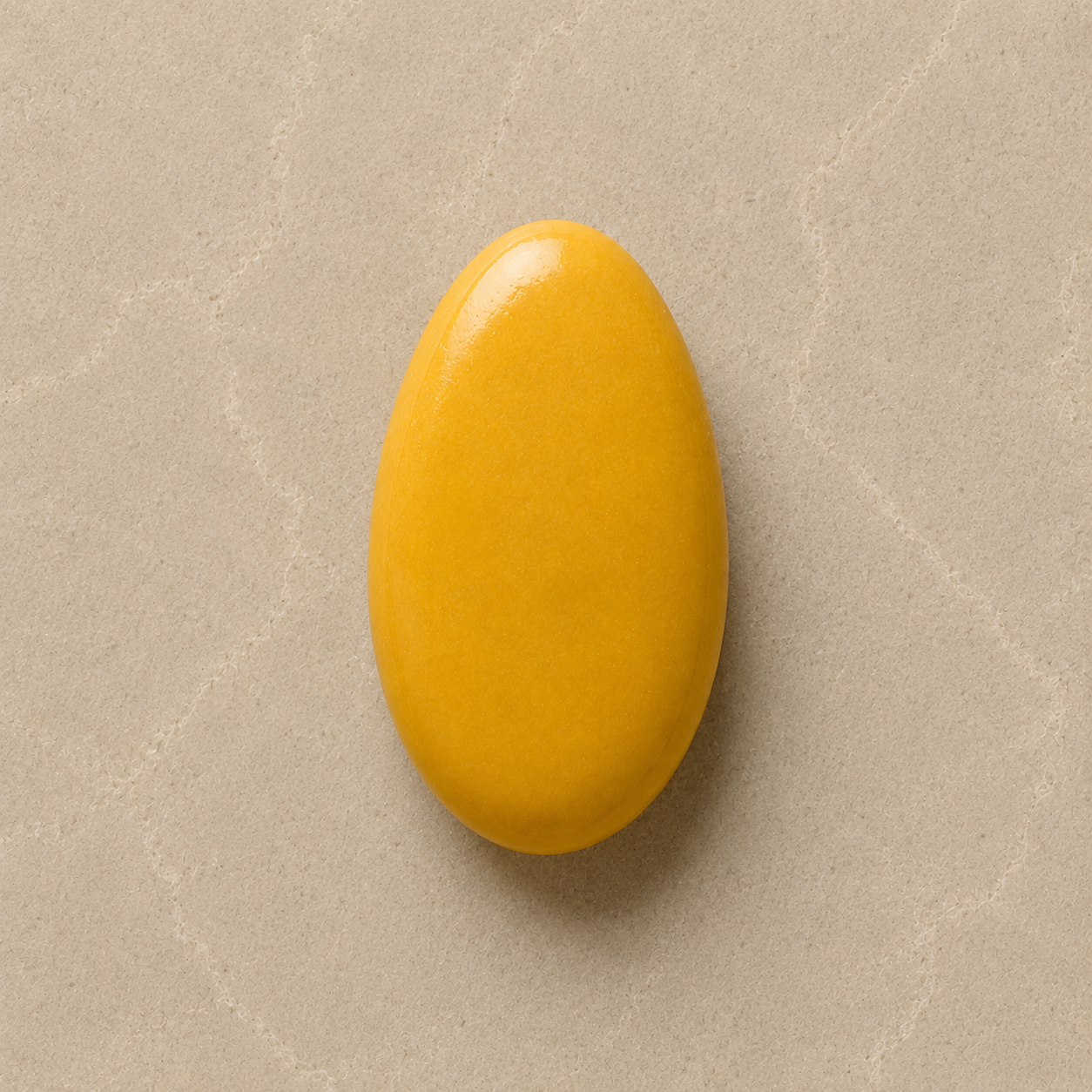 Dragées Chocolat Jaune Moutarde