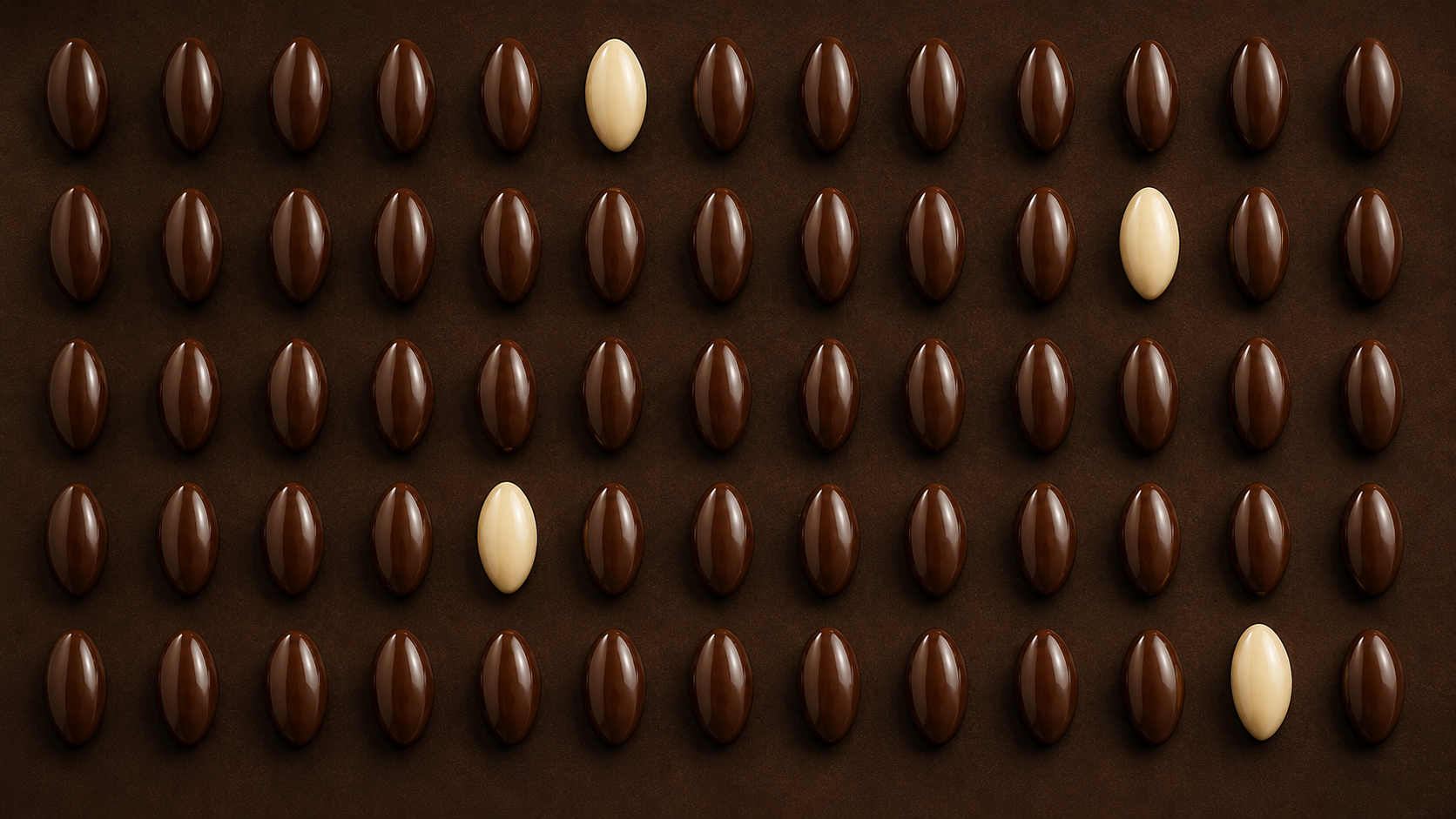 Amandes enrobées de chocolat Dragée Paris