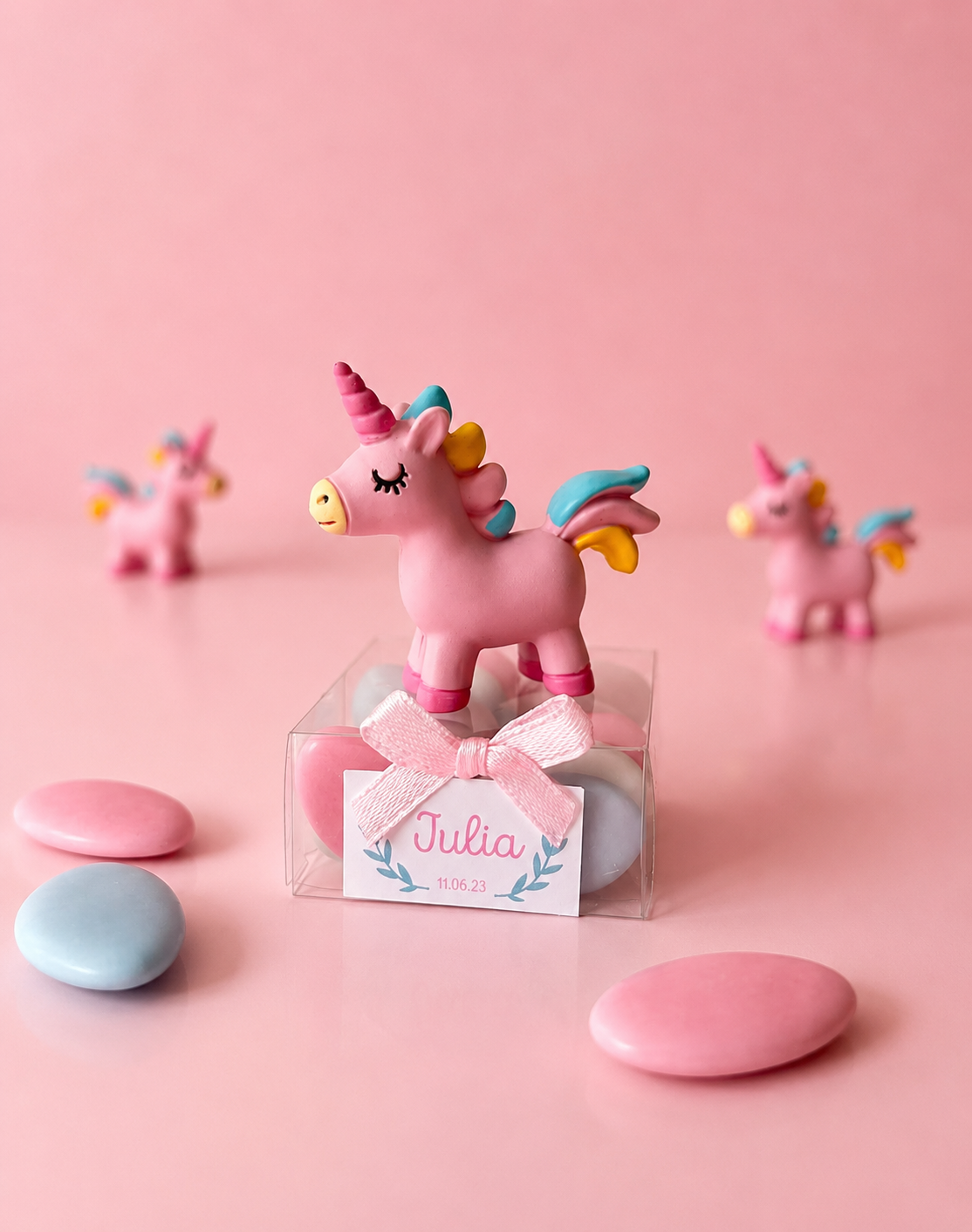 Dragées Naissance Licorne